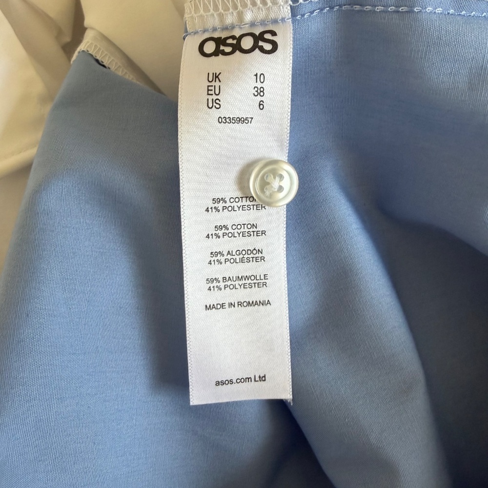 New ASOS Colorblock Blouse - Picture 4 of 4